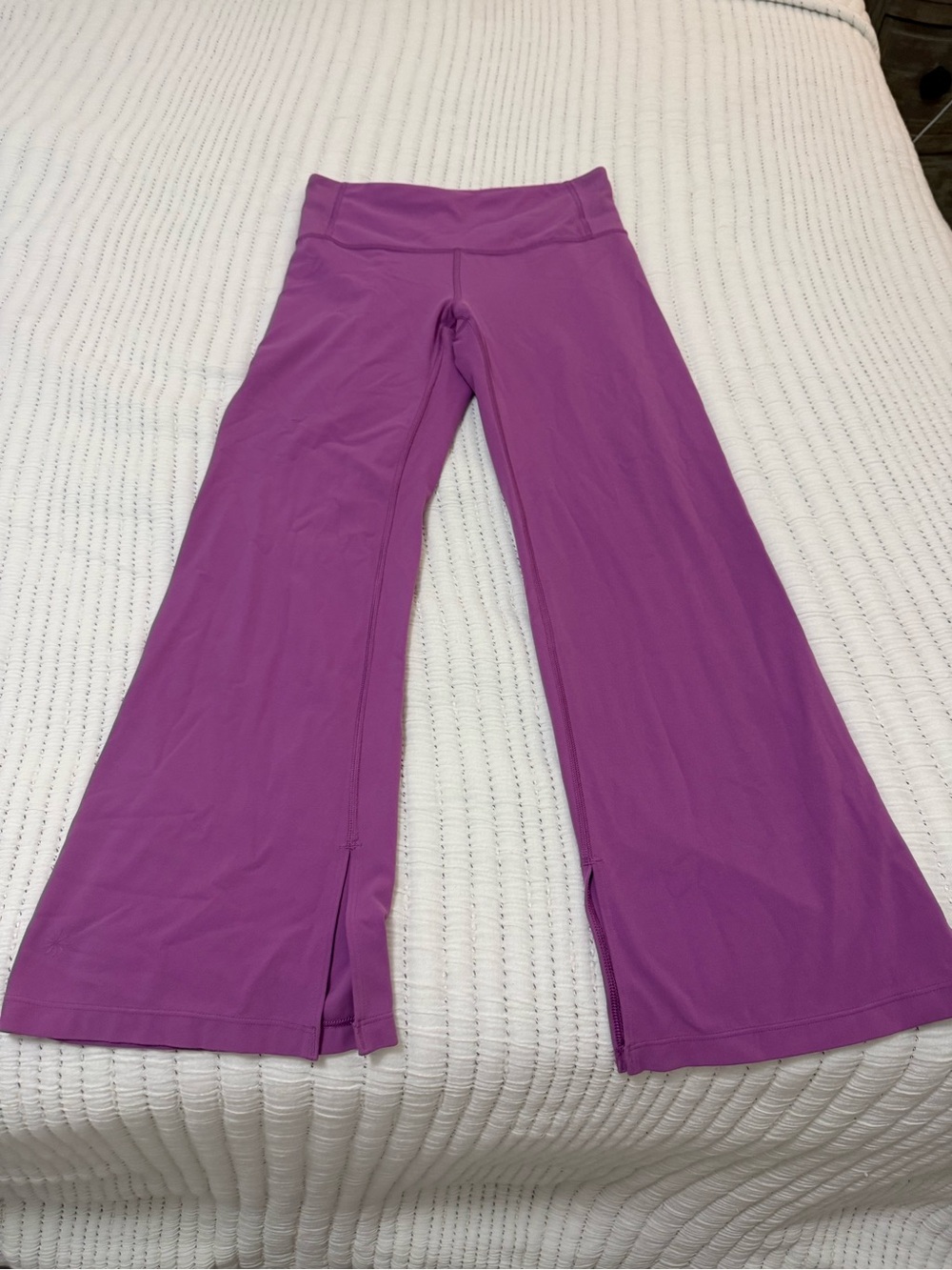 Athleta Magenta Flare Leggings